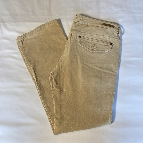 DKNY Jeans- Corduroy Stretch Cargo Bootcut Pants - Picture 16 of 16